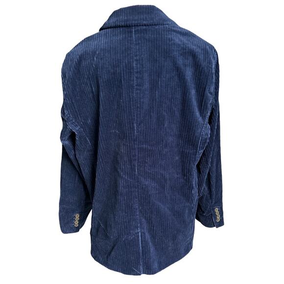 Lands End Women’s Size XL Blue Corduroy Blazer Jacket New‎ - Picture 2 of 8